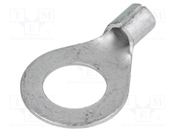 Ring terminal; M12; 10mm2; crimped; for cable; non-insulated; 13mm