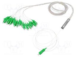 Transition: splitter; both sides,SC/APC; 1.5m; Wire dia: 0.9mm