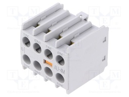 Auxiliary contacts; Series: METAMEC; Leads: screw terminals; IP20