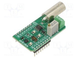 Click board; pH sensor; analog,I2C; MCP607; prototype board