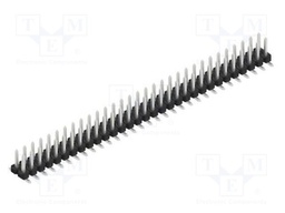 Connector: pin strips; pin header; male; PIN: 62; 2.54mm; SMT; 2x31