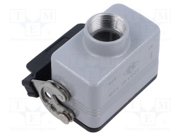 Enclosure: for HDC connectors; C-TYPE; size 57.27; Gland holes: 1
