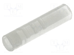 Spacer sleeve; LED; Øout: 4mm; ØLED: 3mm; L: 17.5mm; natural; UL94V-2
