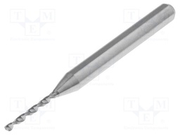 Drill bit; PCB; Ø: 1.05mm; L: 38.2mm; Working part len: 8.5mm