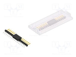 Connector: pin strips; pin header; male; PIN: 16; 2mm; SMT; 1x16