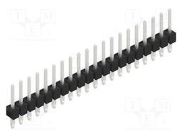 Connector: pin strips; pin header; male; PIN: 20; 2.54mm; THT; 1x20