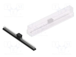 Connector: pin strips; pin header; male; PIN: 64; 2.54mm; SMT; 2x32