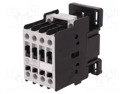 Contactor: 3-pole; NO x3; Auxiliary contacts: NC; 24VAC; 9A; CL