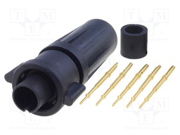 Connector: circular; Series: EN2; plug; male; soldering; for cable