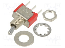 SWITCH, TOGGLE, SPDT, 5A, 120VAC, 28VDC