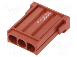 Connector: HDC; module; female; C146,heavy|mate M; PIN: 3; 250V