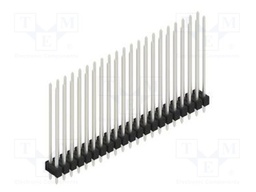 Connector: pin strips; pin header; male; PIN: 42; 2.54mm; THT; 2x21