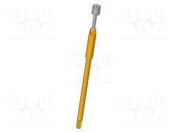 Test needle; Operational spring compression: 4mm; 8A; Ø: 2.5mm