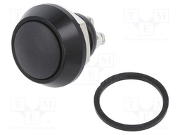 ANTI-VADAL PUSHBUTTON SWITCH, SPST, 2A, 48VDC