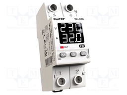 Voltage monitoring relay; AC current,undervoltage,overvoltage