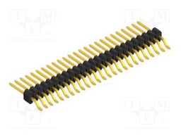 Connector: pin strips; pin header; male; PIN: 25; 1.27mm; SMT; 1x25