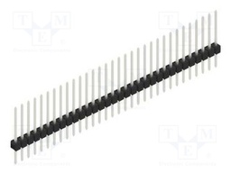 Connector: pin strips; pin header; male; PIN: 32; 2.54mm; THT; 1x32
