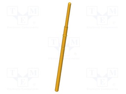 Test needle; Operational spring compression: 8mm; 5A; Ø: 1.3mm