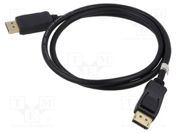 Cable; DisplayPort 1.4,HDCP 2.2; DisplayPort plug,both sides