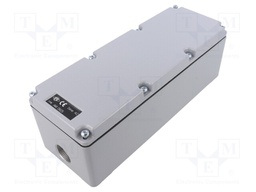 Enclosure: multipurpose; X: 92mm; Y: 257mm; Z: 86mm; with hole