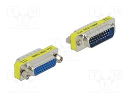 Adapter; D-Sub 26pin socket,D-Sub 26pin plug; connection 1: 1
