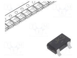Transistor: N-JFET; unipolar; 30V; 10mA; 200mW; SOT23; Igt: 10mA