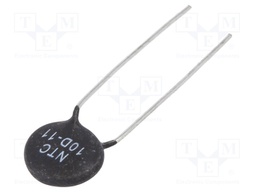 NTC thermistor; THT; 10Ω; 12.5mm; -55÷200°C