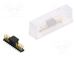 Connector: pin strips; pin header; male; PIN: 24; 2mm; SMT; 2x12
