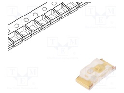 LED; SMD; 0603; blue; 40÷100mcd; 1.6x0.8x0.45mm; 130°; 3.3÷4V; 20mA