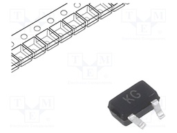 Transistor: N-MOSFET; unipolar; 30V; 1.1A; Idm: 6A; 0.3W; SOT323