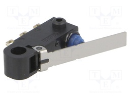 Microswitch SNAP ACTION; with lever; SPDT; 0.1A/125VAC; 2A/12VDC