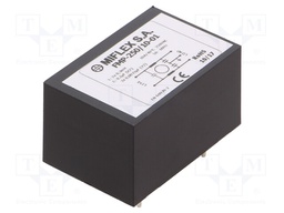 Filter: anti-interference; 250VAC; Cx: 100nF; Cy: 3.3nF; 300uH; 10A