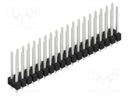 Connector: pin strips; pin header; male; PIN: 38; 2.54mm; THT; 2x19