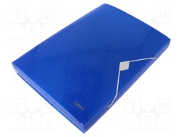 Folder; A4; blue; Number of slots: 6