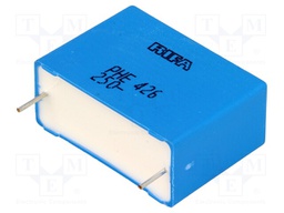 Capacitor: polypropylene; 4.7uF; 27.5mm; ±5%; 13.5x23x31.5mm