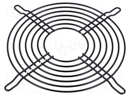 Guard; steel; 120x120mm; screws