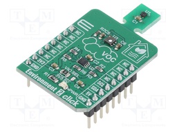 Click board; air quality sensor,humidity/temperature sensor