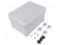 Enclosure: multipurpose; X: 121mm; Y: 164mm; Z: 87mm; polycarbonate