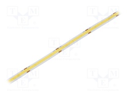 COB LED tape; white cold; 24V; LED/m: 320; 8mm; IP65; 8W/m; bendable
