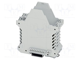 Enclosure base; with FE contact,with terminals; grey; UL94V-0