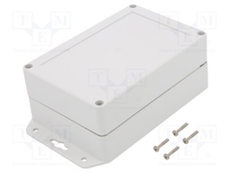 Enclosure: multipurpose; X: 100mm; Y: 150mm; Z: 60mm; ZP; ABS; IP67