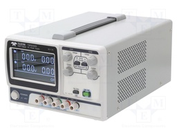 Power supply: laboratory; Channels: 2; Uout: 0÷32VDC; 0÷3A; 0÷3A