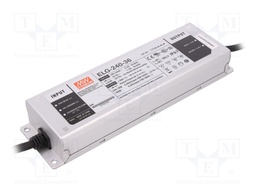 Power supply: switched-mode; LED; 239.76W; 36VDC; 6.66A; IP67; 92%
