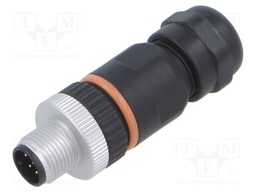 Connector: M12; plug; PIN: 8; male; A code-DeviceNet / CANopen
