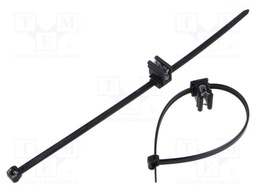 Cable tie; with fixing lugs,with fixing for edges