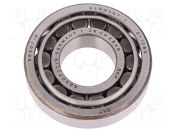Bearing: tapered roller; Øint: 35mm; Øout: 80mm; W: 27.25mm