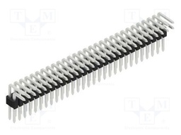 Connector: pin strips; pin header; male; PIN: 58; 1.27mm; THT; 2x29