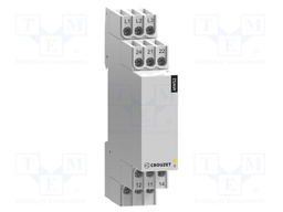 Voltage monitoring relay; 250VAC/5A,24VDC/5A; DIN; -20÷50°C
