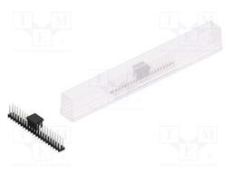Connector: pin strips; pin header; male; PIN: 42; 2mm; SMT; 2x21