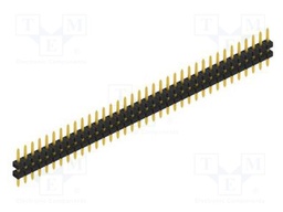 Connector: pin strips; pin header; male; PIN: 36; 2mm; THT; 1x36